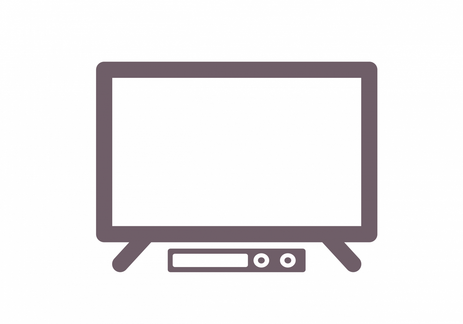49” TV with sound bar (local & international channels, AppleTV, Netflix, Chromcast)